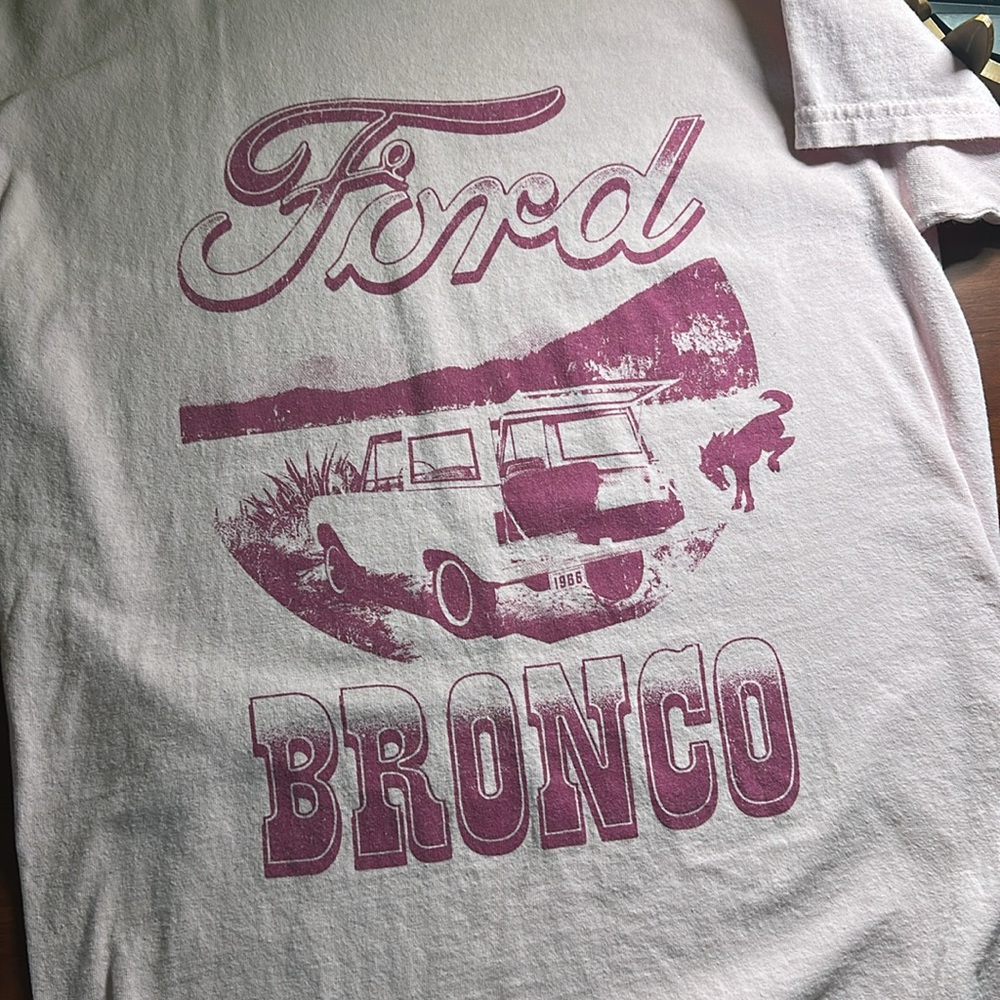 Pink Ford Bronco Tee - Picture 2 of 3